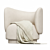 Rico Lounge Chair: Stylish Comfort for Relaxation 3D model small image 2