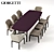 Giorgetti Normal Table Set 3D model small image 2