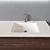 Antonio Lupi Panta Rei 01: Sleek Designer Sink and Mirror Set 3D model small image 3