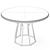 Elegant Dining Set: Dining Table 132 & Frankie Dining Chair 3D model small image 6