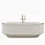  Luxury Bathroom Fixture: Antonio Lupi Design BORGHI 3D model small image 6