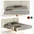 Floating Elegance: Fluttua Replis Bed 3D model small image 1