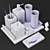 Elegant Decorative Set for 3D Design 3D model small image 3