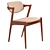 Kai Kristiansen Oak Chair Set 3D model small image 1