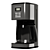 Coffee Bar 01: Bialetti, Hamilton Beach, Cuisinart, Kitchen Aid, Money Plants 3D model small image 2