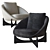 Elegant Lido Armchair: Minotti 3D model small image 2