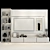 Customizable TV Wall Set | Modern Design 3D model small image 2