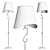 Sleek Hiper Lucy Floor Lamp 3D model small image 3