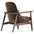 MARGARET Armchair: Sleek and Stylish Seating 3D model small image 2