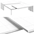 Sleek Pawson Center Table 3D model small image 2