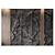 Rock Wall Panel: Two-Tone Stone Décor 3D model small image 1