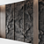 Rock Wall Panel: Two-Tone Stone Décor 3D model small image 2