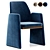 Elegant Anthony Chair 3D model small image 1