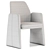 Elegant Anthony Chair 3D model small image 4