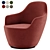 Ultimate Comfort: Harbor Armchair 3D model small image 2