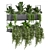 Metal Box Hanging Plants - Set 179 3D model small image 7