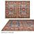 Luxury Kazakh Double Wool Carpet 3D model small image 1