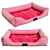 Cozy Pet Bed 3D model small image 1