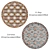 Round Rugs Set | 6 Unique Designs 3D model small image 3