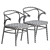 Classic Beaulieu Chair: Gebrueder Thonet Vienna 3D model small image 4