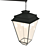 Designer Outdoor Street Lamp 3D model small image 2