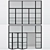 Sleek Aluminum Door 11 3D model small image 1