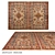 Luxury Kazakh Double Wool Carpet 3D model small image 1