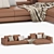 Modular Connery Sofa: Stylish and Versatile Seating Solution 3D model small image 3