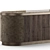 Elegant Gordon Wave Sideboard 3D model small image 2