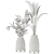 Ficus and Banana Indoor Plant Set 3D model small image 5