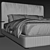 Ultra-Comfort COLE Bed 3D model small image 5