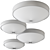 Kant Beige Ceiling Lamp: Scandinavian elegance for your space 3D model small image 2