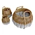 Title: 3D Basket Model, V-ray & Corona Compatible 3D model small image 8