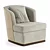 Elegant V-Ray Michael Armchair 3D model small image 1