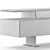 Modern Longhi Neptune Sideboard: Sleek and Functional 3D model small image 3