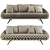Luxury Roma Sofa: Modern Stylish Design 3D model small image 4