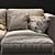 Modern IKEA Finnala Sofa 3D model small image 3