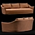 Elegant Classic Sofa: Oliver Gustav 3D model small image 2