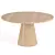 Rustic Elegance: Althea Round Dining Table 3D model small image 1