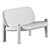 Elegant Tottori Driade Sofa 3D model small image 4