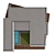 Sleek Modern Villa Design 3D model small image 5