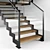 Modern Interior Stair 09: Stylish and Functional 3D model small image 3