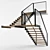 Modern Interior Stair 09: Stylish and Functional 3D model small image 5