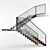 Modern Interior Stair 09: Stylish and Functional 3D model small image 11