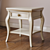Cleopatra Bedside Table: Elegant and Functional 3D model small image 3