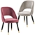 Colette Baxter Velvet Chair 3D model small image 3