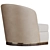 Modern Comfort: 'Micheal' Armchair 3D model small image 4