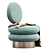 Elegant Grace Armchair: Perfectly Sized 3D model small image 2