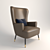 Nordic Comfort Armchair 3D model small image 1