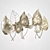 ImperiumLoft Leaf Wall Decor 3D model small image 2